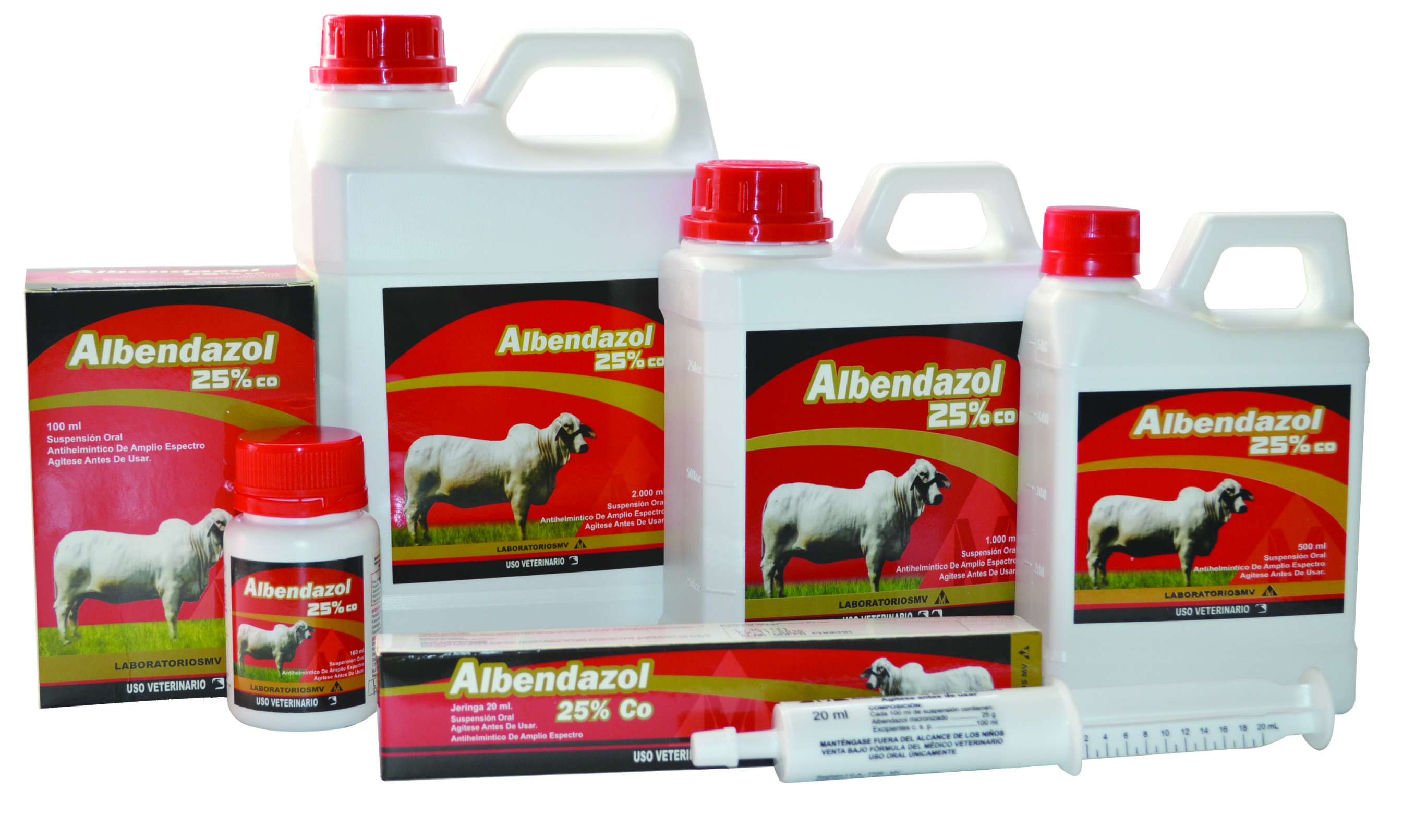 ALBENDAZOL 25%